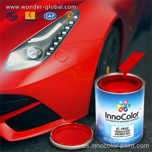 Pintura de automóviles al por mayor de pintura automática de inocoloros